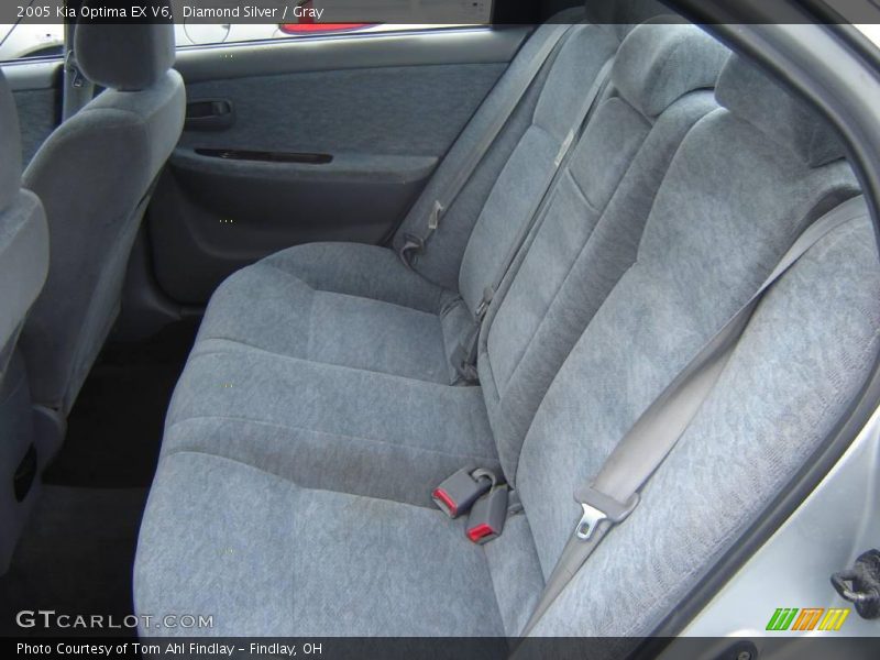 Diamond Silver / Gray 2005 Kia Optima EX V6