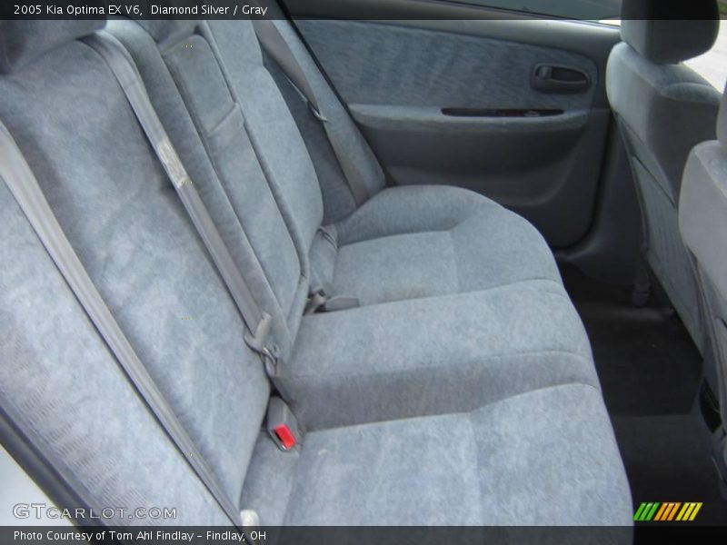 Diamond Silver / Gray 2005 Kia Optima EX V6