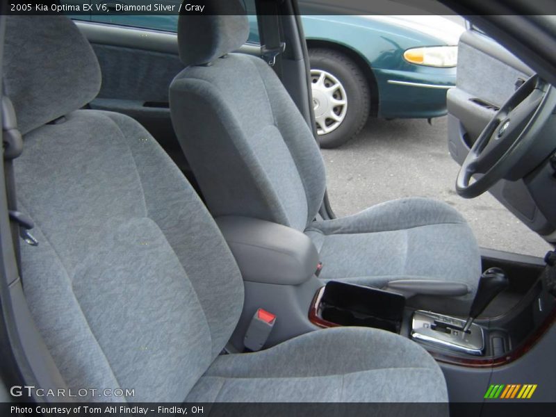 Diamond Silver / Gray 2005 Kia Optima EX V6