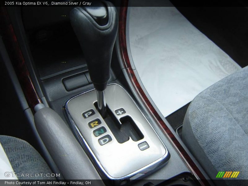 Diamond Silver / Gray 2005 Kia Optima EX V6