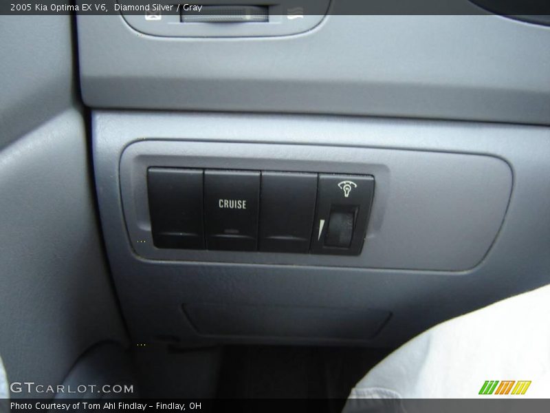 Diamond Silver / Gray 2005 Kia Optima EX V6