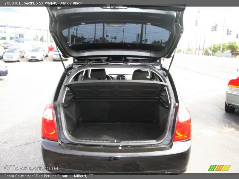 Black / Black 2008 Kia Spectra 5 SX Wagon