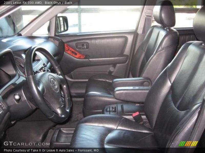 Black Onyx / Black 2001 Lexus RX 300 AWD