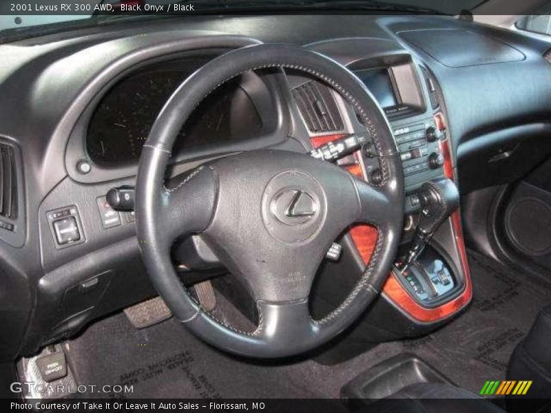 Black Onyx / Black 2001 Lexus RX 300 AWD