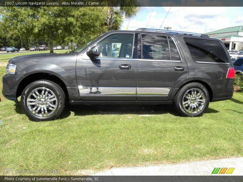 Alloy Metallic / Camel 2007 Lincoln Navigator Luxury