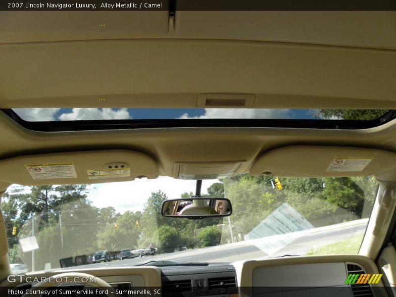 Alloy Metallic / Camel 2007 Lincoln Navigator Luxury