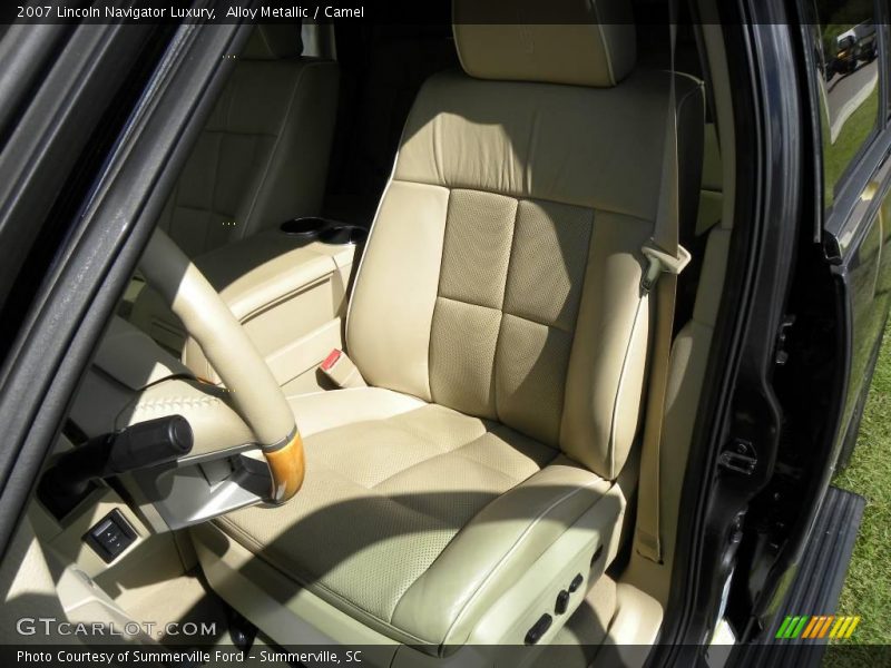 Alloy Metallic / Camel 2007 Lincoln Navigator Luxury