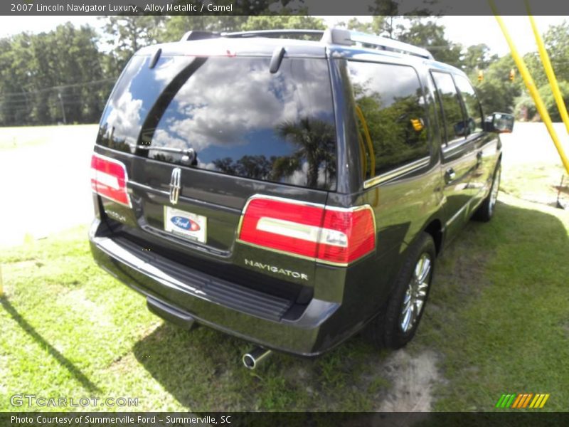 Alloy Metallic / Camel 2007 Lincoln Navigator Luxury