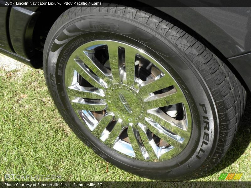 Alloy Metallic / Camel 2007 Lincoln Navigator Luxury