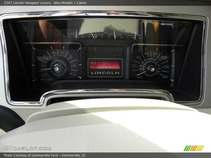 Alloy Metallic / Camel 2007 Lincoln Navigator Luxury