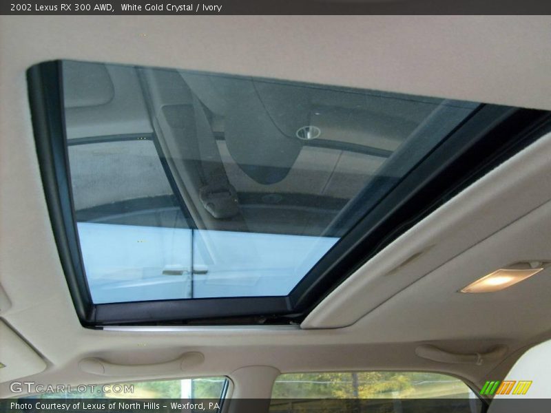 White Gold Crystal / Ivory 2002 Lexus RX 300 AWD