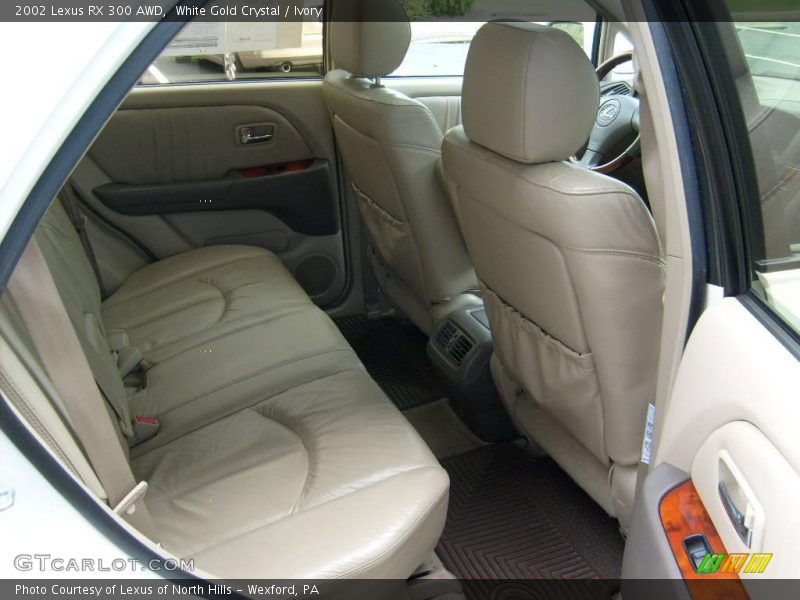 White Gold Crystal / Ivory 2002 Lexus RX 300 AWD