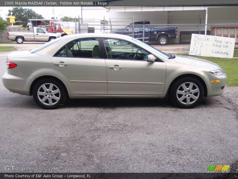 Pebble Ash Metallic / Beige 2005 Mazda MAZDA6 i Sedan