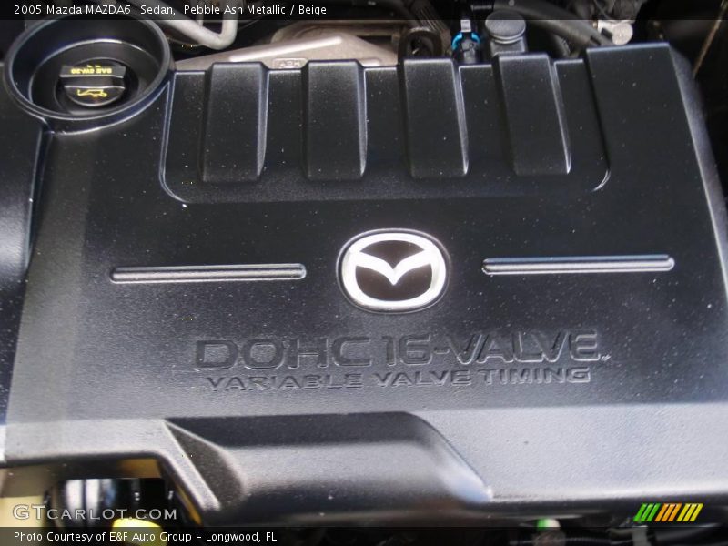 Pebble Ash Metallic / Beige 2005 Mazda MAZDA6 i Sedan