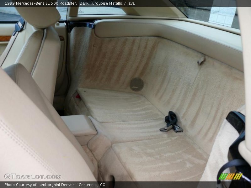 Dark Turquoise Metallic / Java 1999 Mercedes-Benz SL 500 Roadster