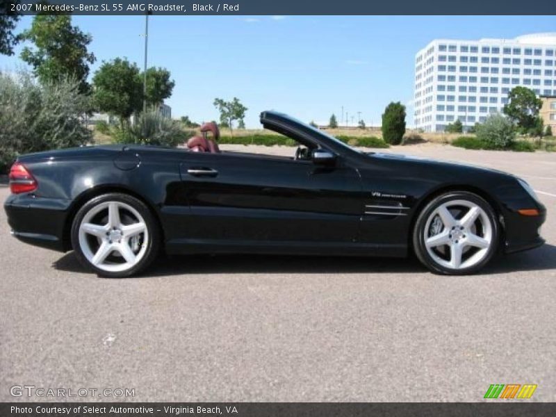  2007 SL 55 AMG Roadster Black