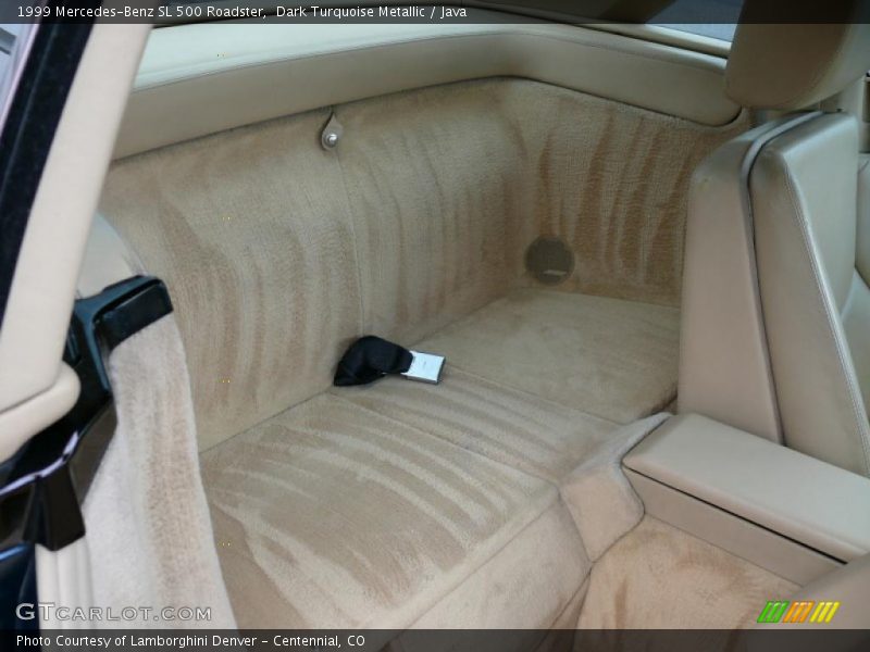 Dark Turquoise Metallic / Java 1999 Mercedes-Benz SL 500 Roadster