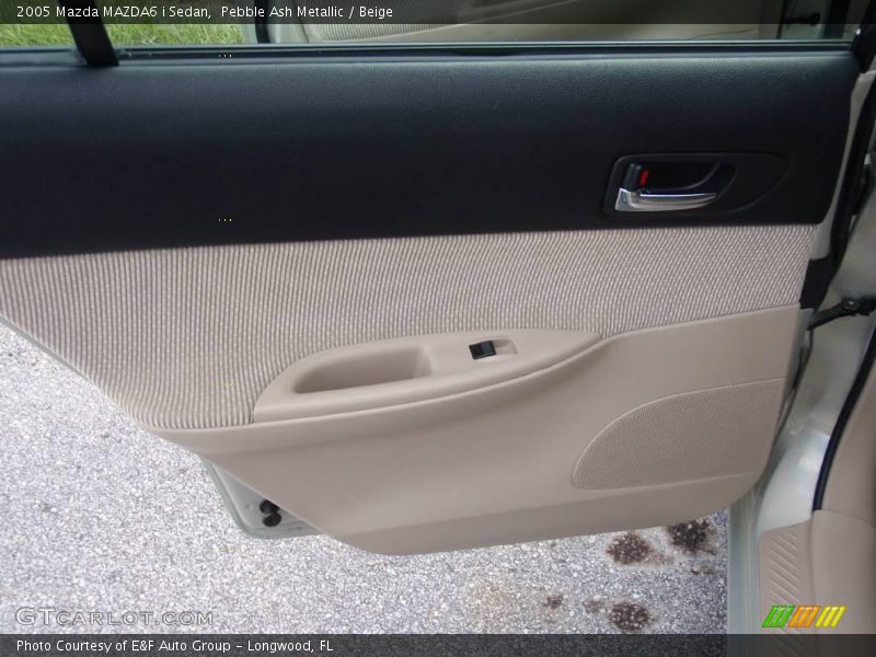 Pebble Ash Metallic / Beige 2005 Mazda MAZDA6 i Sedan