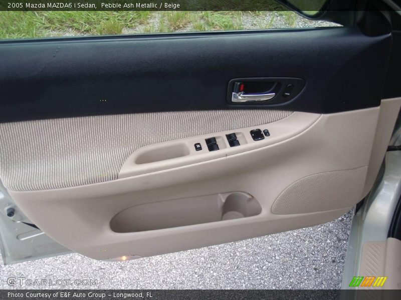 Pebble Ash Metallic / Beige 2005 Mazda MAZDA6 i Sedan