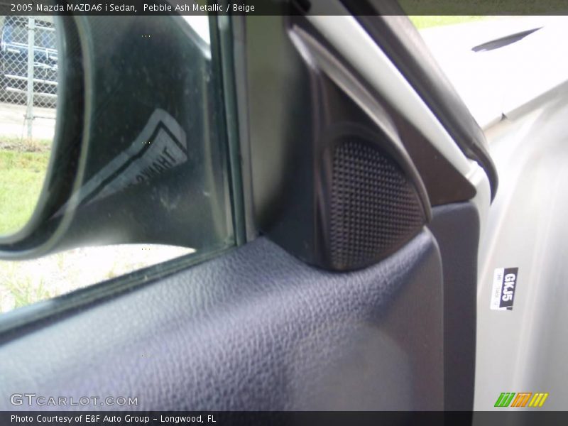 Pebble Ash Metallic / Beige 2005 Mazda MAZDA6 i Sedan
