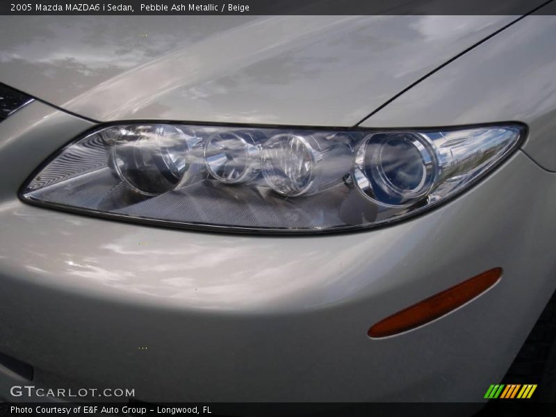 Pebble Ash Metallic / Beige 2005 Mazda MAZDA6 i Sedan
