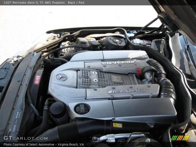  2007 SL 55 AMG Roadster Engine - 5.4 Liter AMG Supercharged SOHC 24-Valve V8