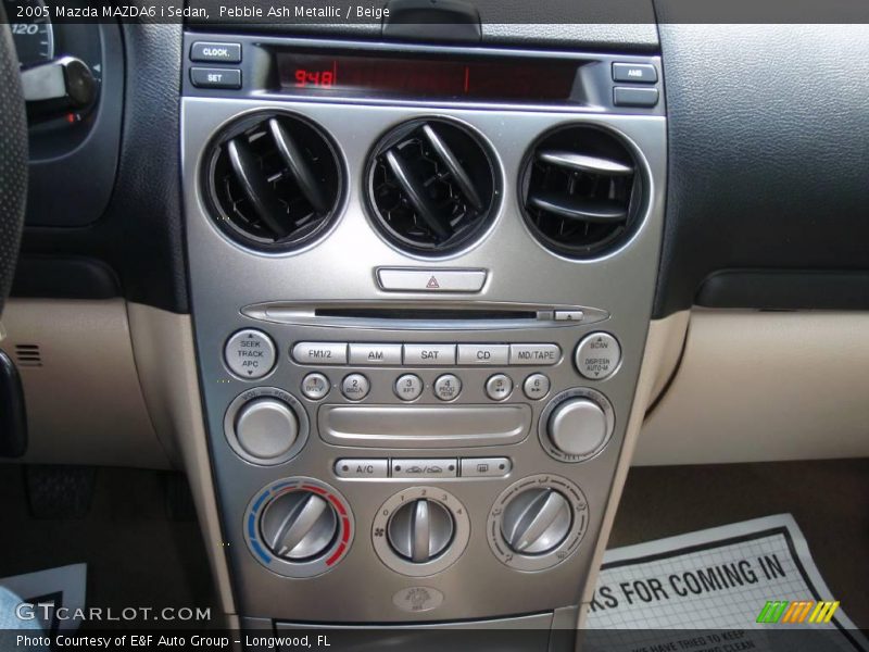 Pebble Ash Metallic / Beige 2005 Mazda MAZDA6 i Sedan