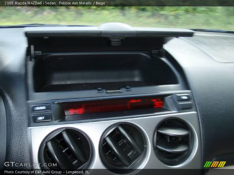 Pebble Ash Metallic / Beige 2005 Mazda MAZDA6 i Sedan