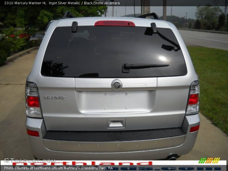 Ingot Silver Metallic / Black/Stone Alcantara 2010 Mercury Mariner I4