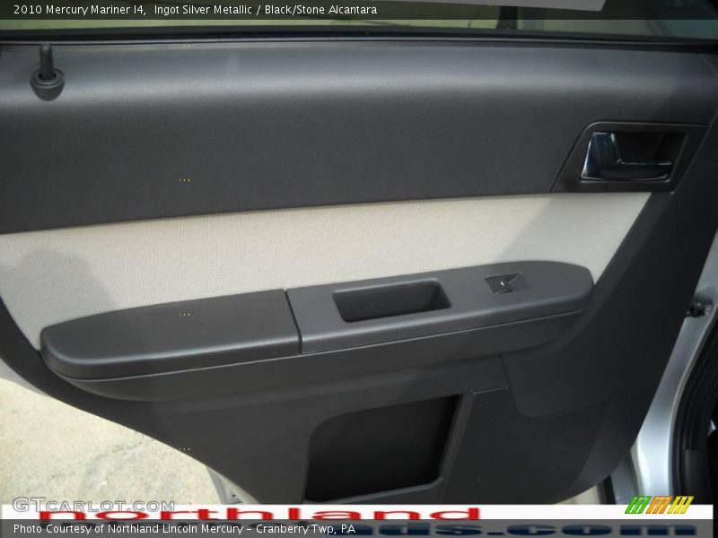 Ingot Silver Metallic / Black/Stone Alcantara 2010 Mercury Mariner I4