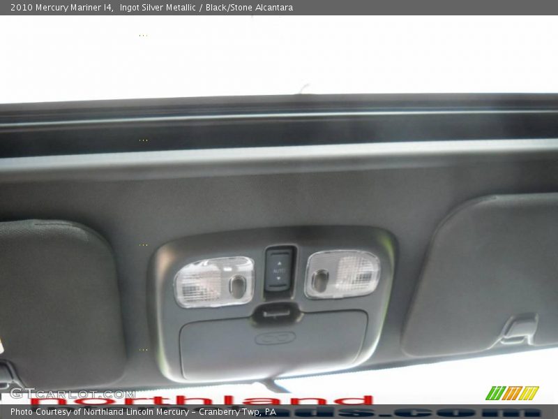 Ingot Silver Metallic / Black/Stone Alcantara 2010 Mercury Mariner I4
