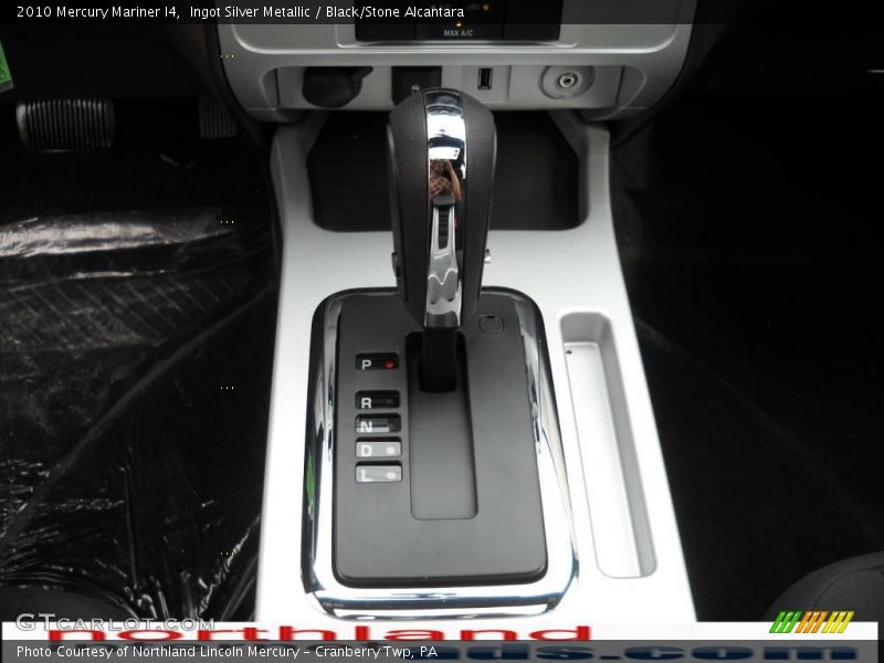 Ingot Silver Metallic / Black/Stone Alcantara 2010 Mercury Mariner I4