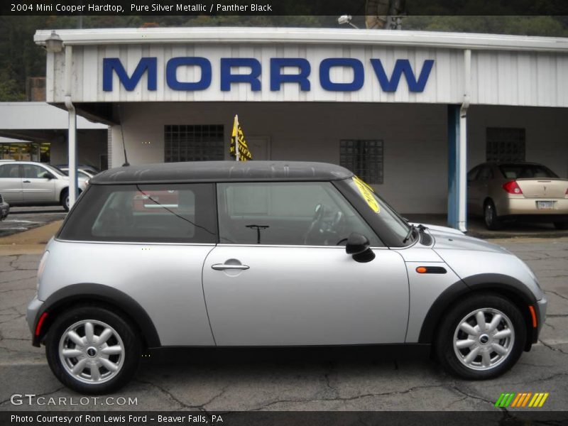 Pure Silver Metallic / Panther Black 2004 Mini Cooper Hardtop