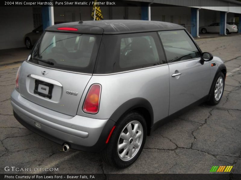 Pure Silver Metallic / Panther Black 2004 Mini Cooper Hardtop