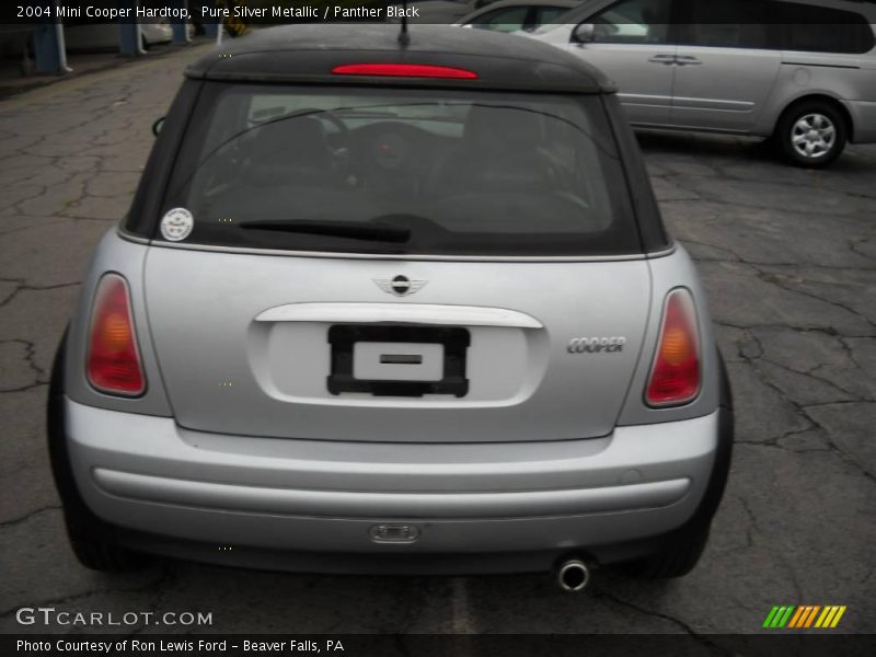 Pure Silver Metallic / Panther Black 2004 Mini Cooper Hardtop