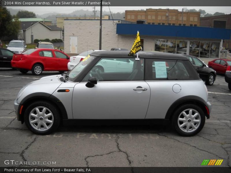 Pure Silver Metallic / Panther Black 2004 Mini Cooper Hardtop