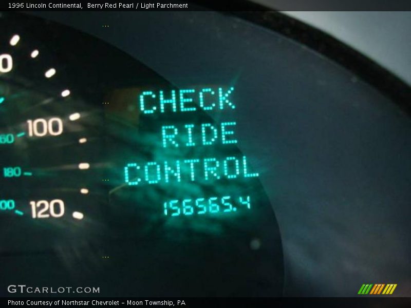 Berry Red Pearl / Light Parchment 1996 Lincoln Continental