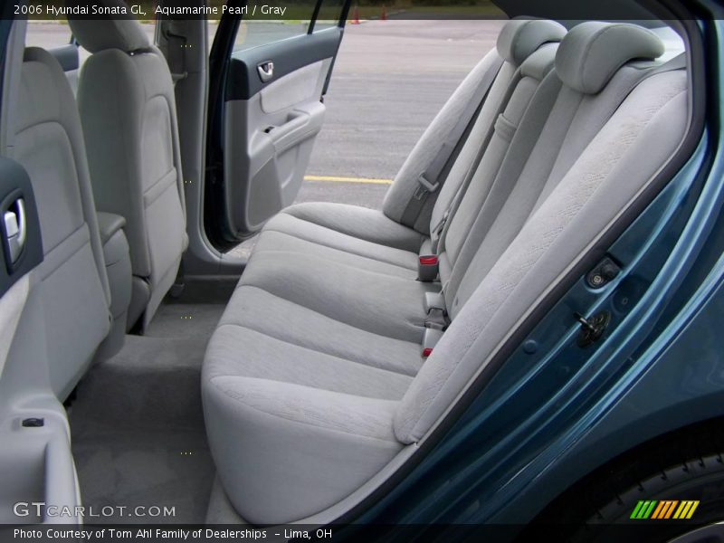 Aquamarine Pearl / Gray 2006 Hyundai Sonata GL