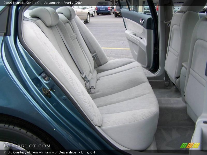 Aquamarine Pearl / Gray 2006 Hyundai Sonata GL