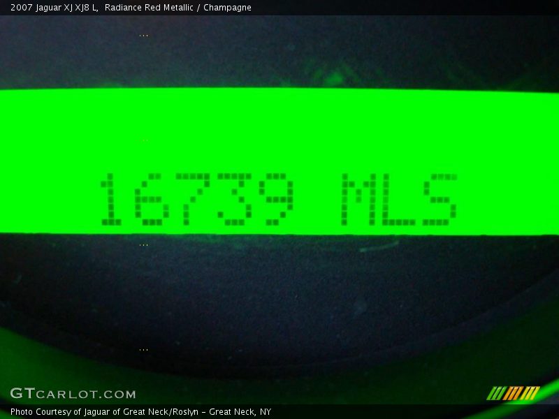 Radiance Red Metallic / Champagne 2007 Jaguar XJ XJ8 L
