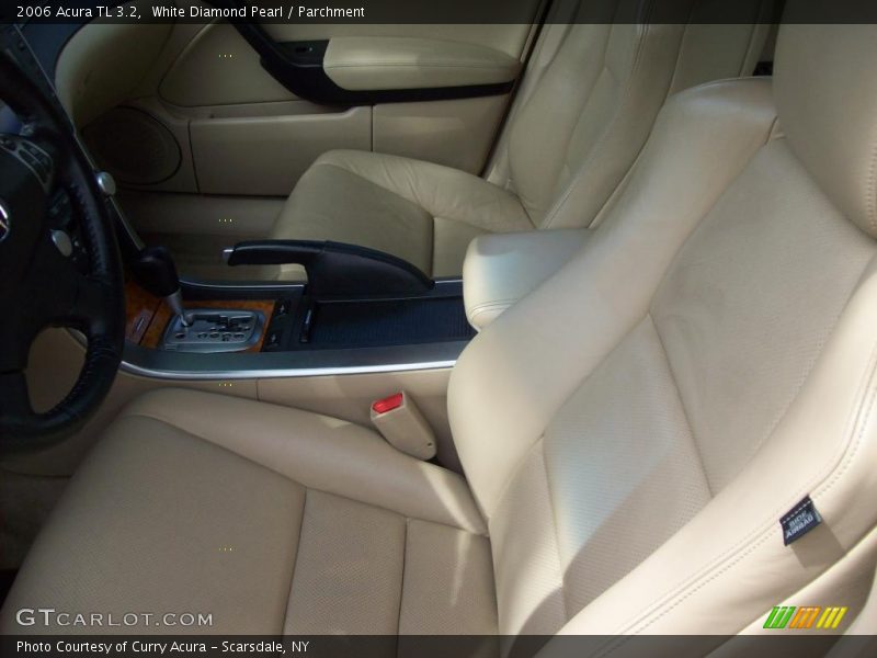 White Diamond Pearl / Parchment 2006 Acura TL 3.2