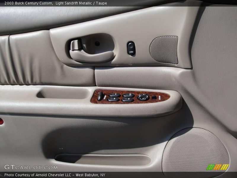 Light Sandrift Metallic / Taupe 2003 Buick Century Custom