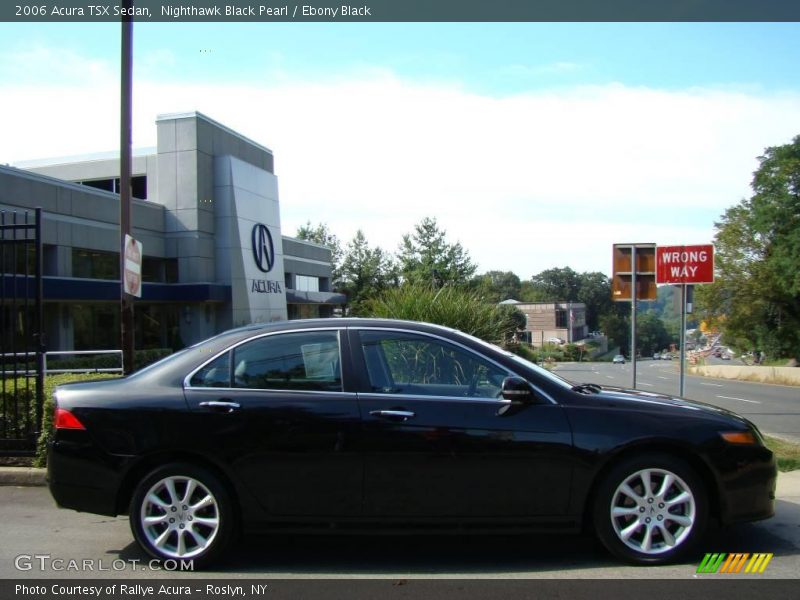 Nighthawk Black Pearl / Ebony Black 2006 Acura TSX Sedan