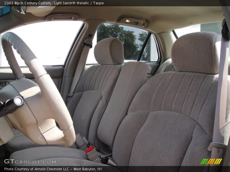 Light Sandrift Metallic / Taupe 2003 Buick Century Custom