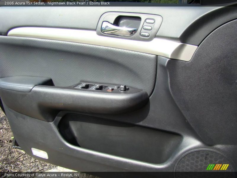 Nighthawk Black Pearl / Ebony Black 2006 Acura TSX Sedan