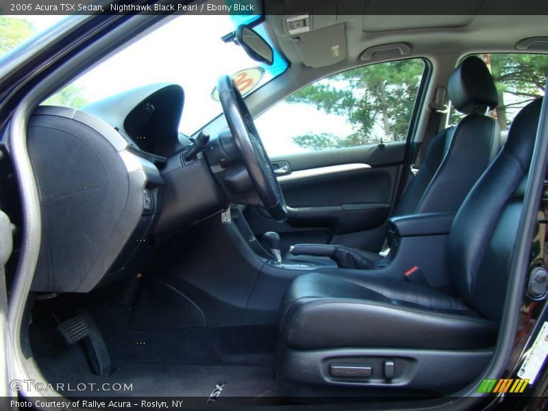 Nighthawk Black Pearl / Ebony Black 2006 Acura TSX Sedan