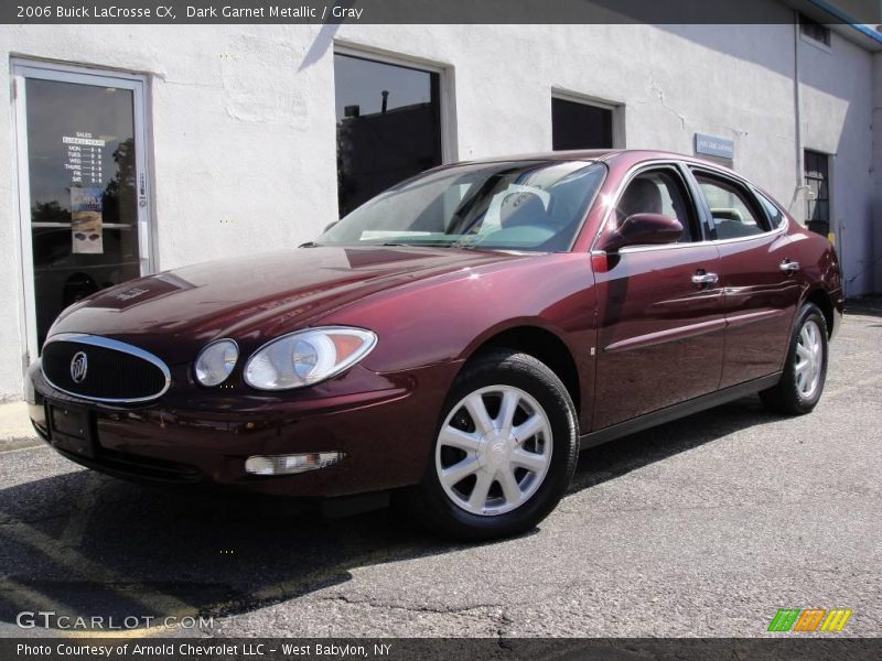 Dark Garnet Metallic / Gray 2006 Buick LaCrosse CX