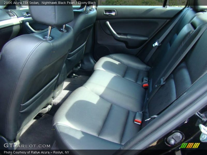 Nighthawk Black Pearl / Ebony Black 2006 Acura TSX Sedan