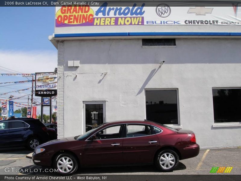 Dark Garnet Metallic / Gray 2006 Buick LaCrosse CX