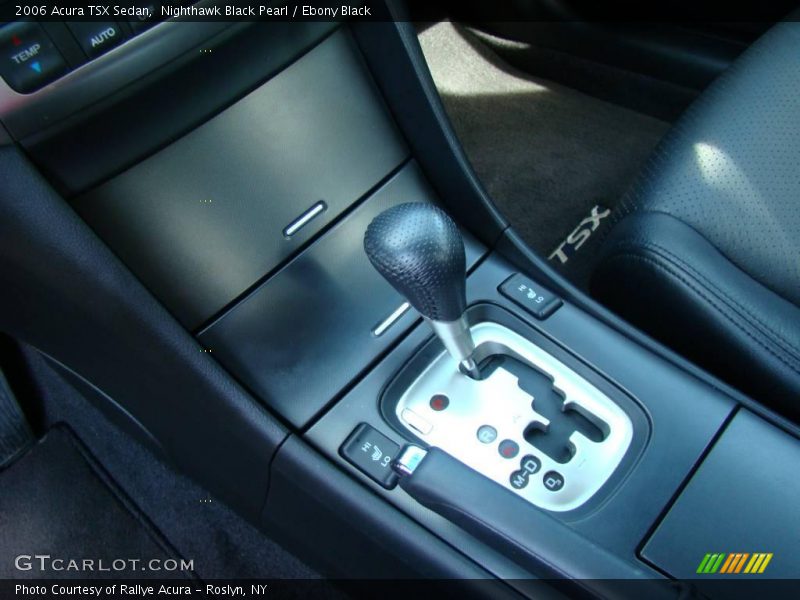 Nighthawk Black Pearl / Ebony Black 2006 Acura TSX Sedan